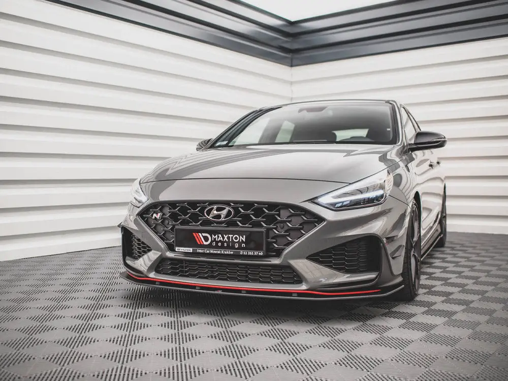 Maxton Design Street Pro Front Splitter Hyundai I30 N Hatchback/Fastback Mk3 Facelift (2020-) 2