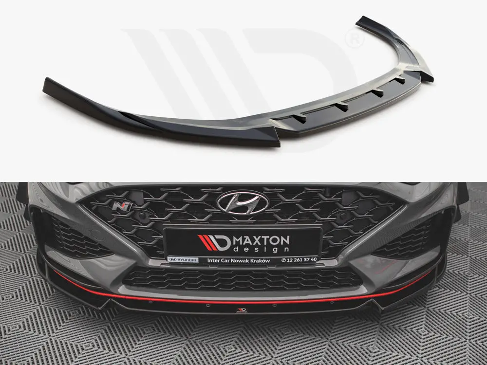 Front Splitter V.2 Hyundai I30 N Hatchback/Fastback Mk3 Facelift (2020-) 1