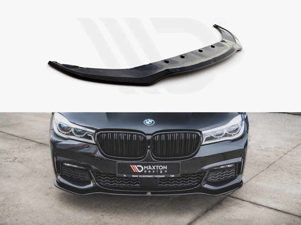 Maxton Front Splitter V1 Bmw 7 M-Pack G11 (2015-2018) 1