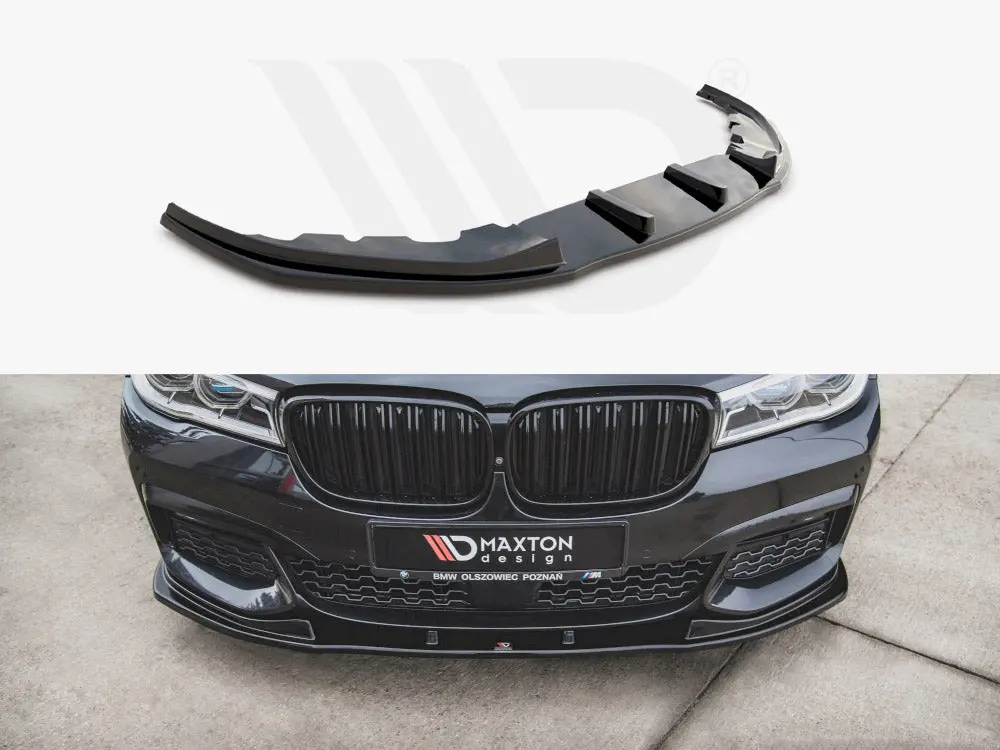 Maxton Front Splitter V2 Bmw 7 M-Pack G11 (2015-2018) 1