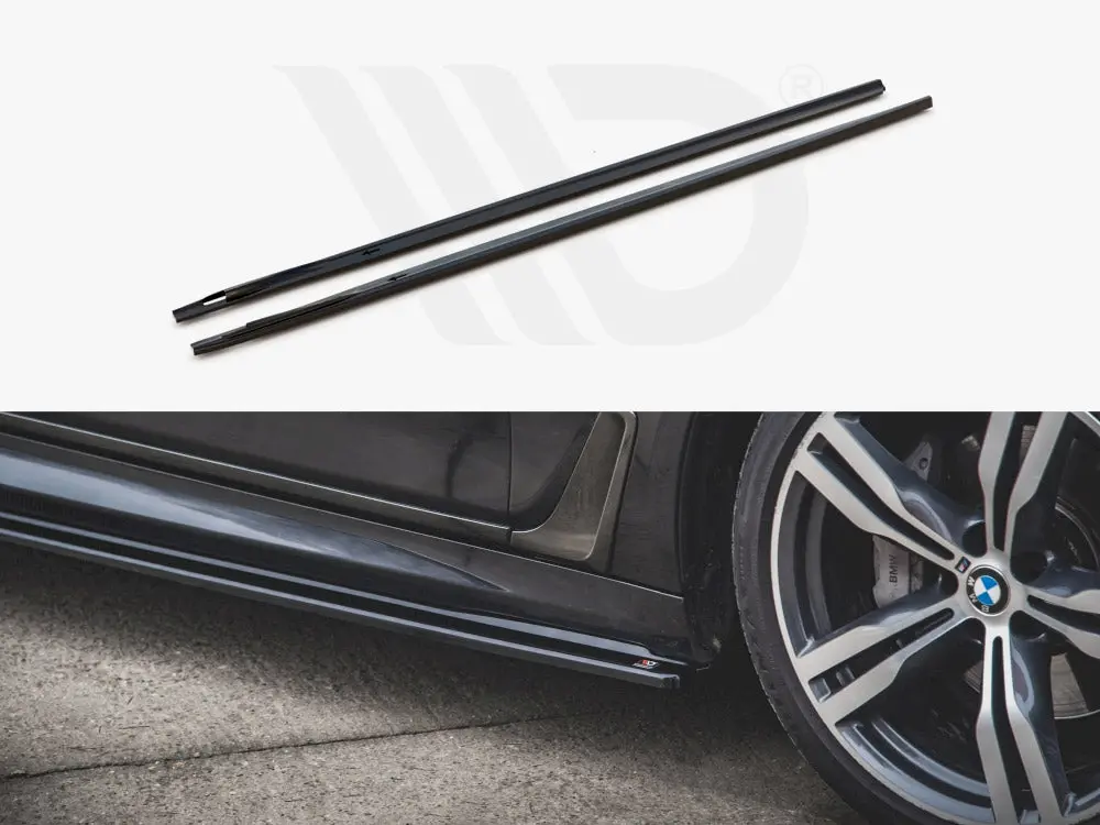Maxton Side Skirts Diffusers Bmw 7 M-Pack G11 (2015-2018) 1