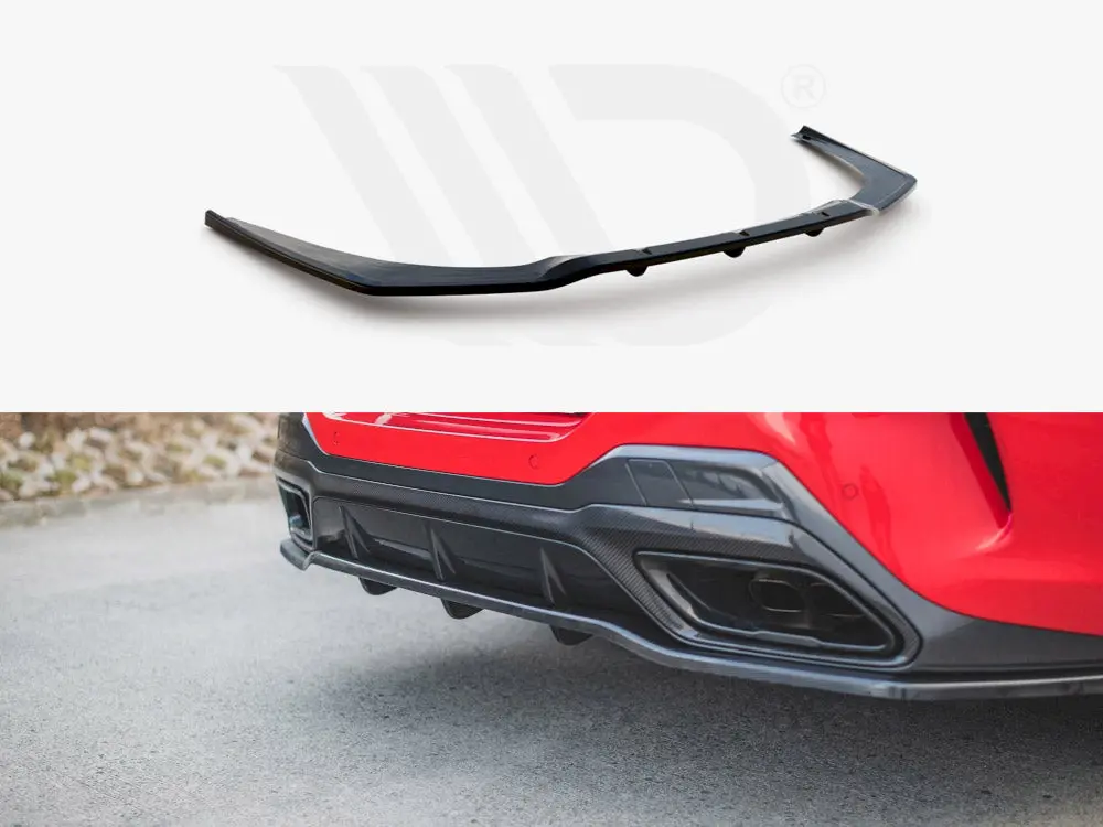 Maxton Design Rear Splitter (Vertical Bars) V.1 Bmw 8 Coupe M-Pack G15 1