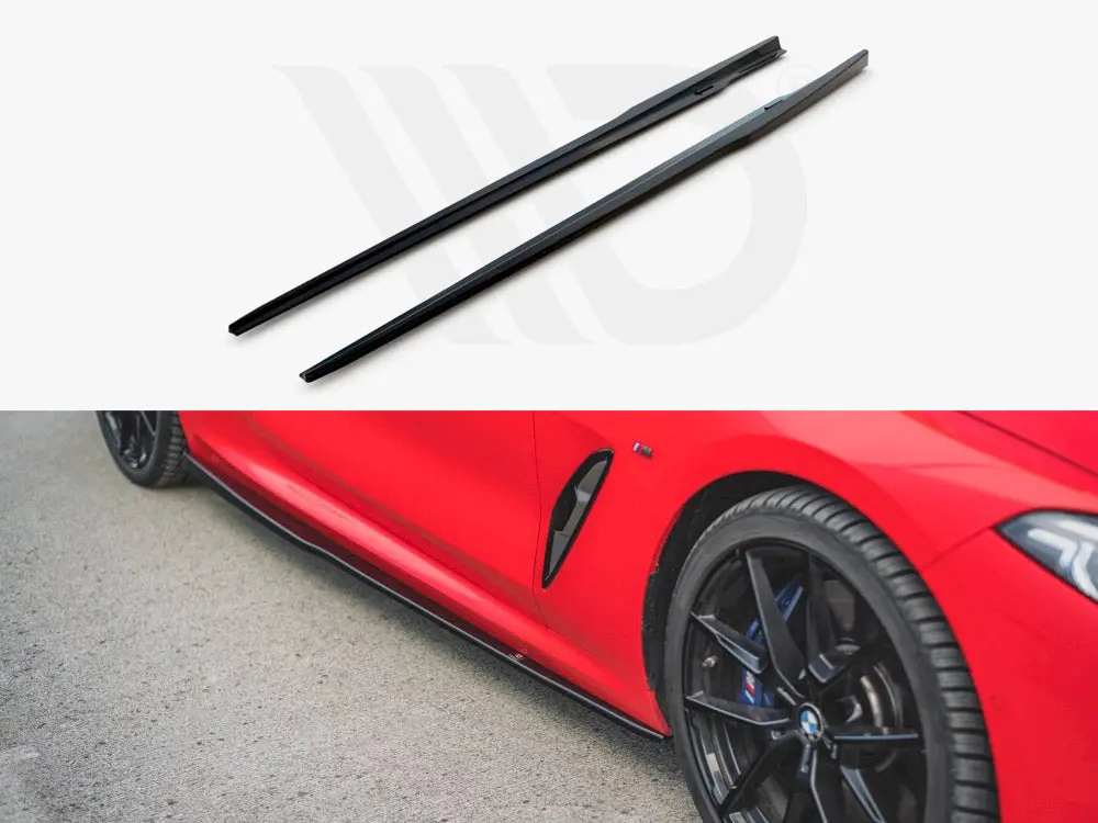 Maxton Design Side Skirts Diffusers Bmw 8 Coupe M-Pack G15 (2018-) 1