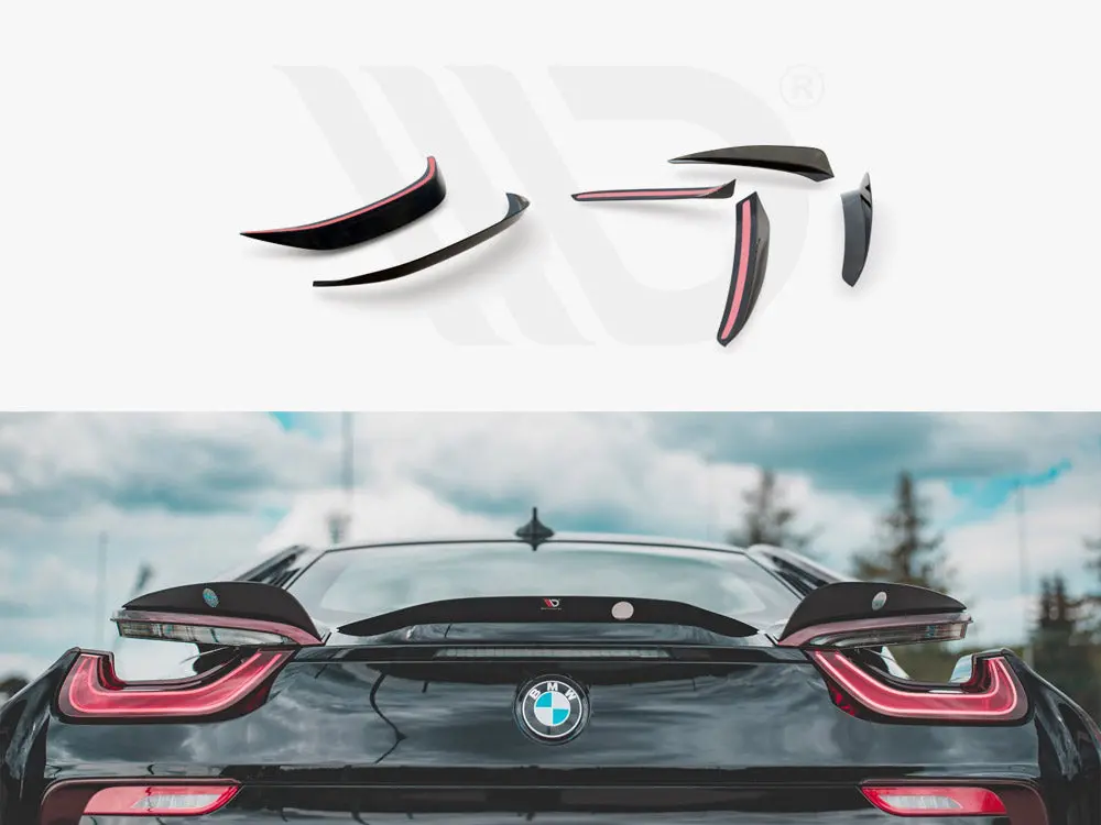 Maxton Design Set Of Spoiler Caps Bmw I8 (2014-2020) 1