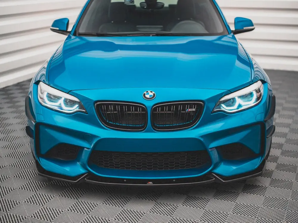 Maxton Design Front Bumper Wings (Canards) Bmw M2 F87 (2016-2020) 2