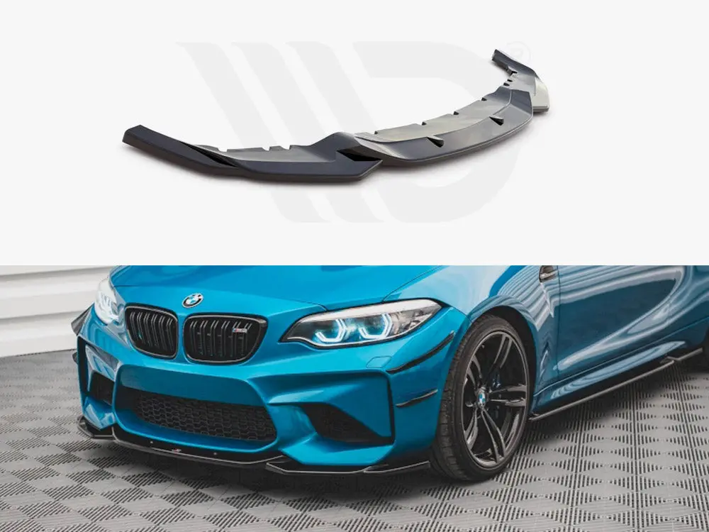 Maxton Design Front Splitter V.3 Bmw M2 F87 (2016-2020) 1