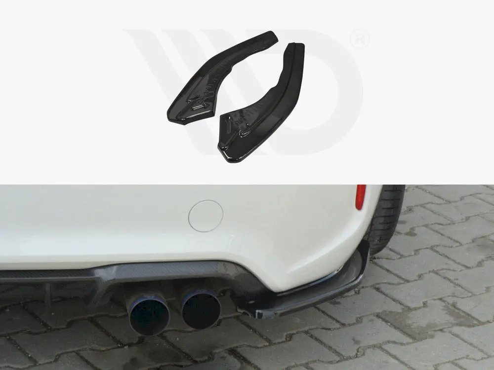 Maxton Design Rear Side Splitters Bmw M2 F87 (2016-) 1