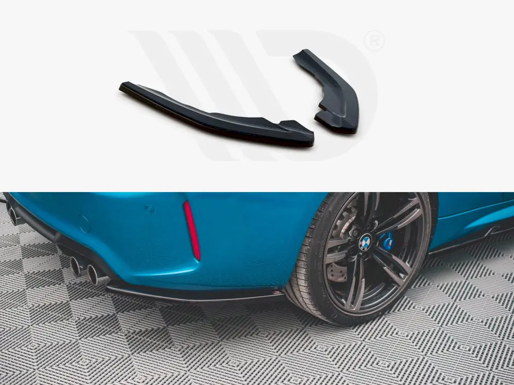 Maxton Design Rear Side Splitters V.2 Bmw M2 F87 (2016-2020) 1