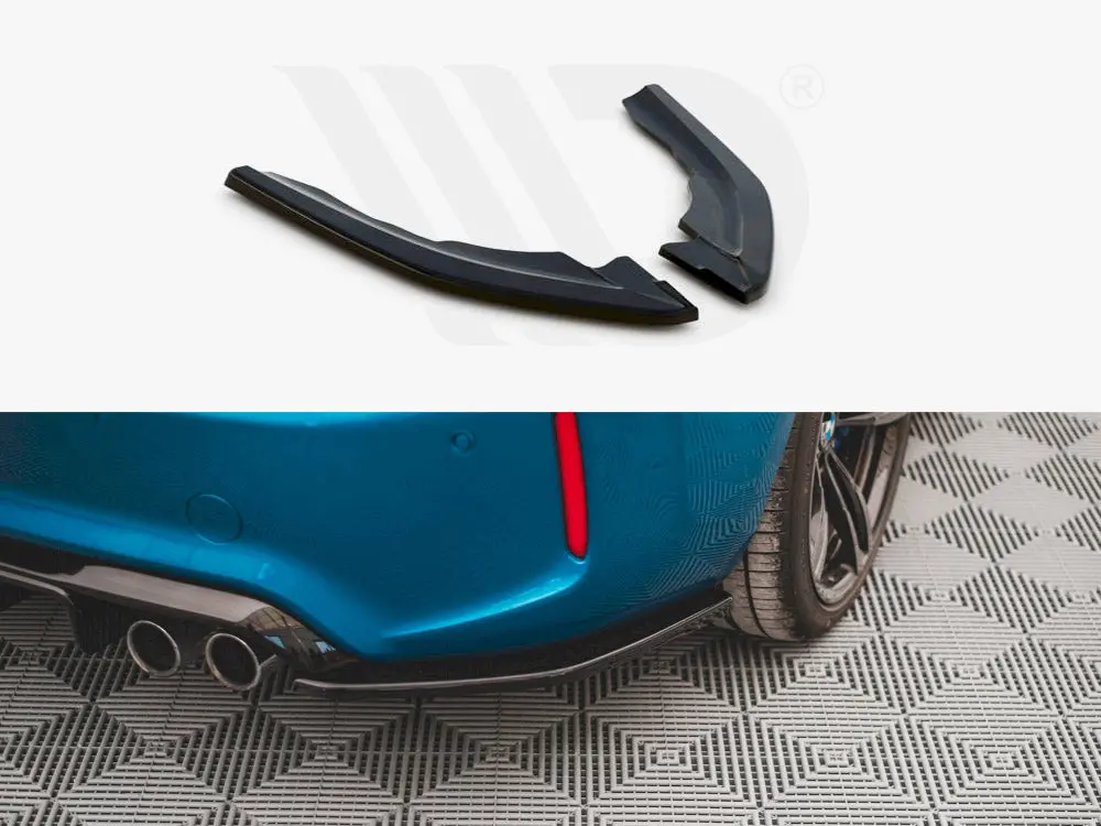 Maxton Design Rear Side Splitters V.3 Bmw M2 F87 (2016-2020) 1
