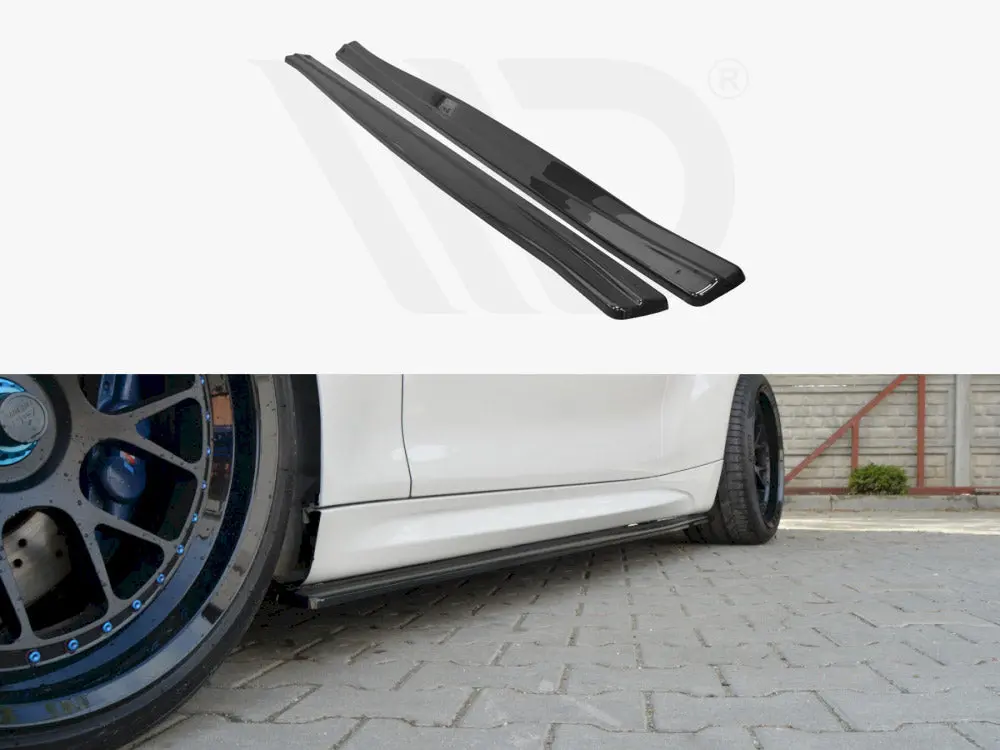 Maxton Design Side Skirts Splitters Bmw M2 F87 (2016-) 1