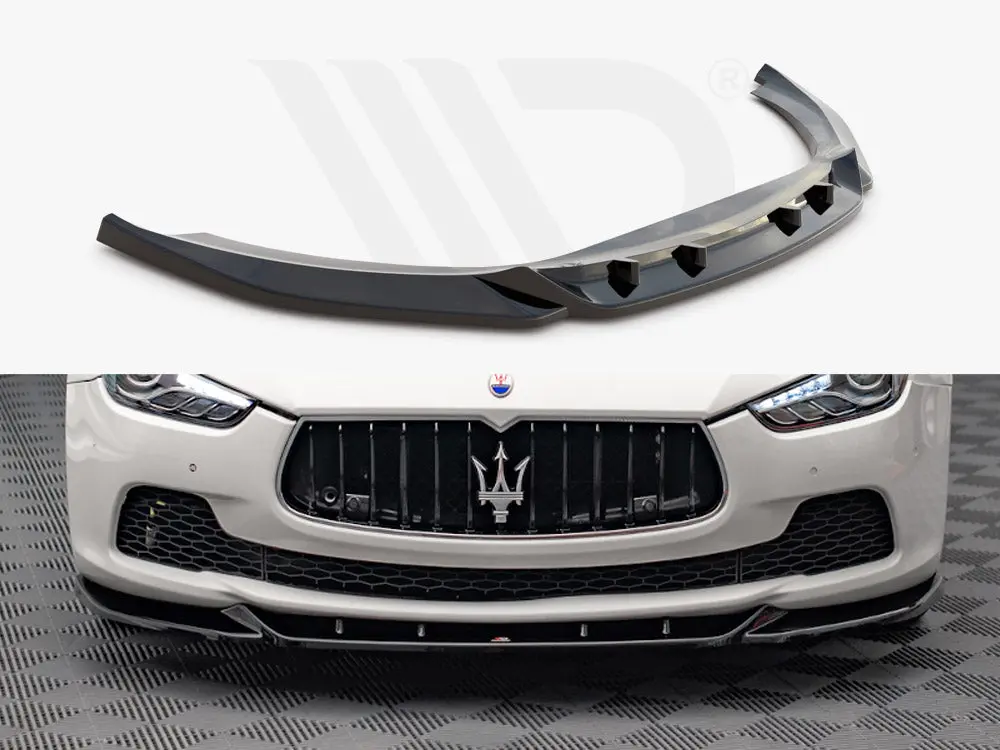 Front Splitter V.1 Maserati Ghibli Mk3 (2013-2017) 1
