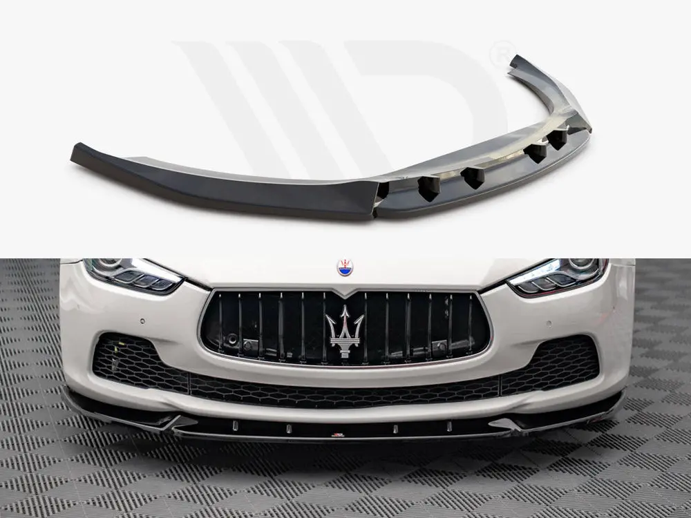 Front Splitter V.2 Maserati Ghibli Mk3 (2013-2017) 1