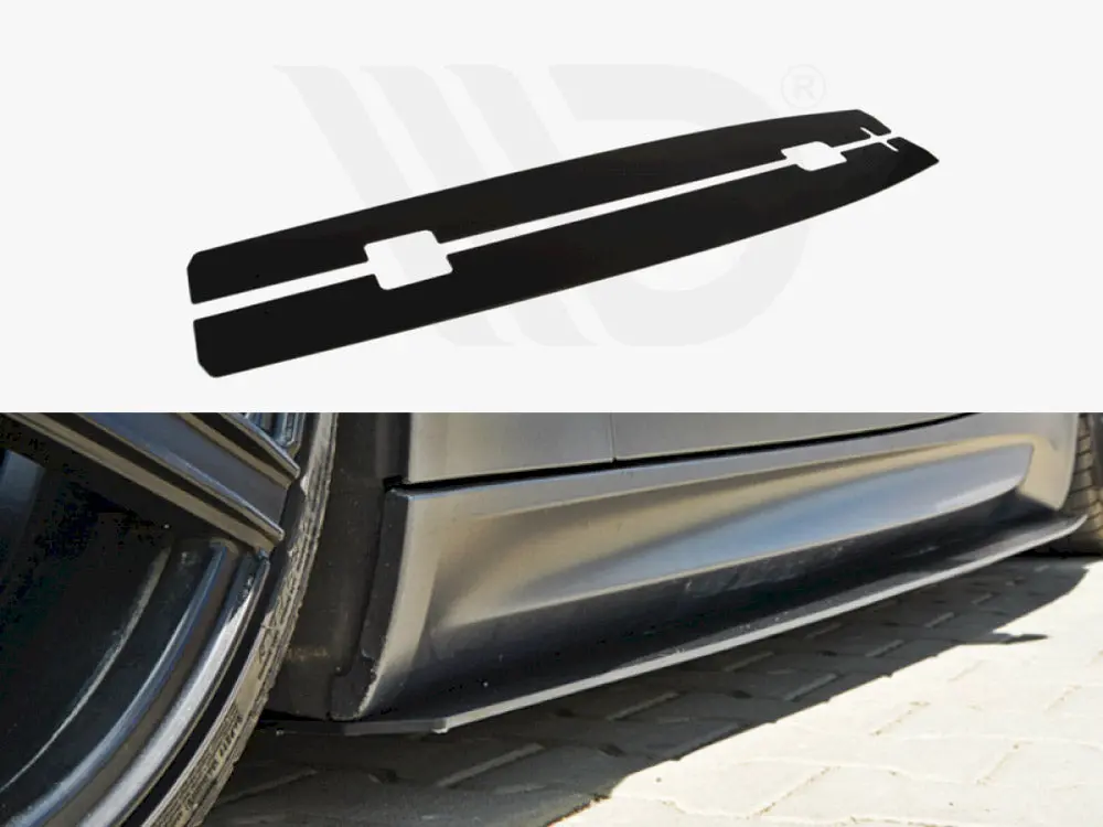 Racing Side Skirts Diffusers Bmw M3 E92 / E93 (Preface Model) 1