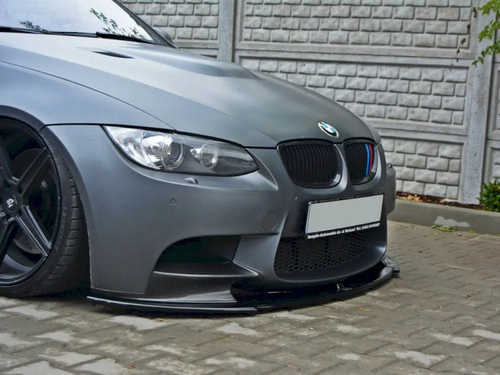 Maxton Design Front Splitter Bmw M3 M Performance Coupe E92 / Cabrio E93 1