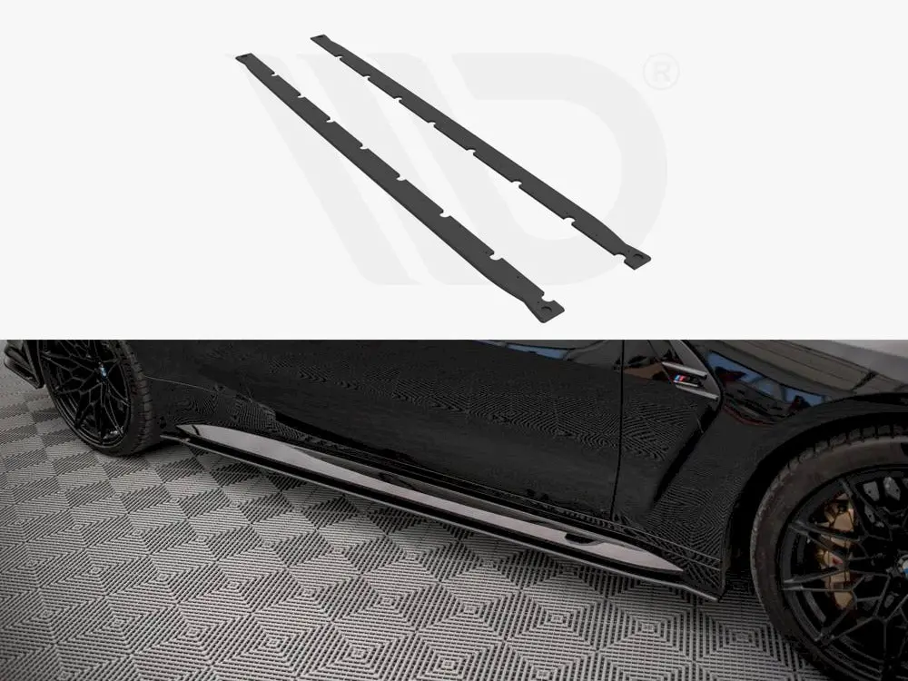 Maxton Design Street Pro Side Skirts Diffusers Bmw M4 G82 (2021-) 1