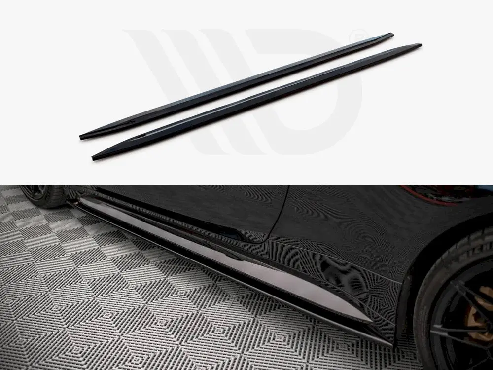 Maxton Design Side Skirt Diffusers V.2 Bmw M4 G82 / G82 Facelift 1