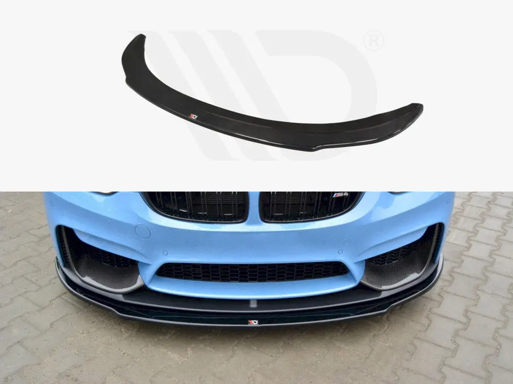 Maxton Design Front Splitter Bmw M4 F82 M-Performance (2014-20) 1