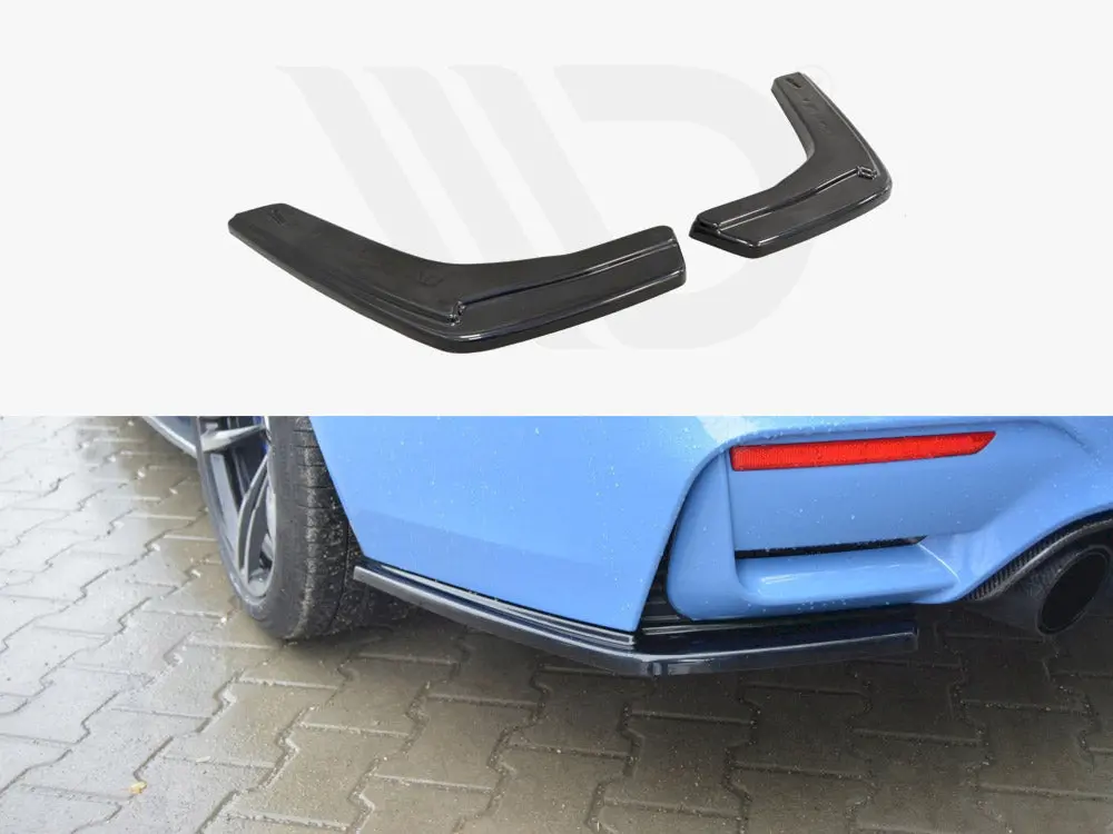 Maxton Design Rear Side Splitters V.1 Bmw M4 F82 1
