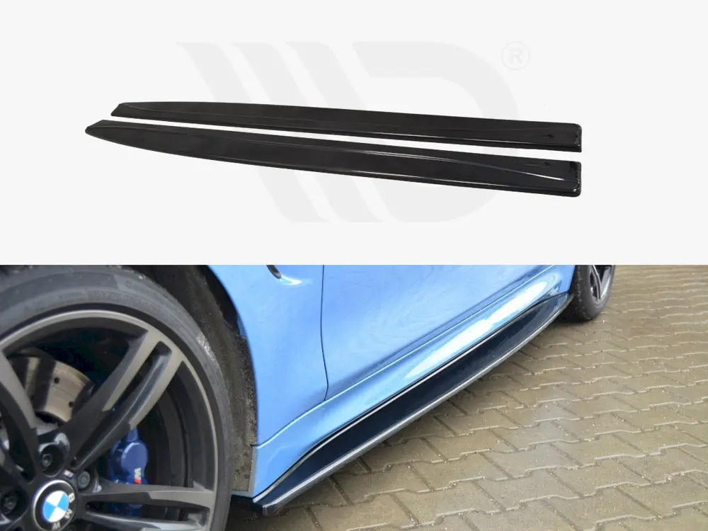 Maxton Design Side Skirts Diffusers V.1 Bmw M4 F82 1