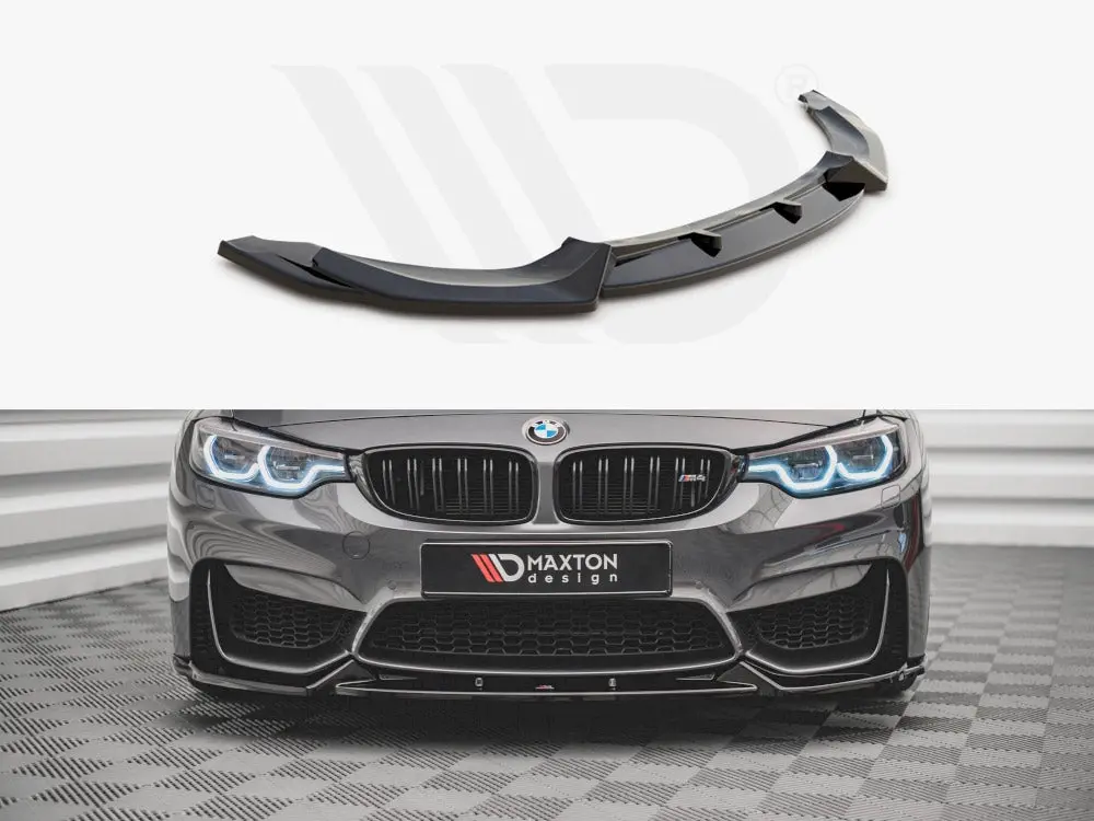 Maxton Design Front Splitter Bmw M4 F82 (2014-) 1