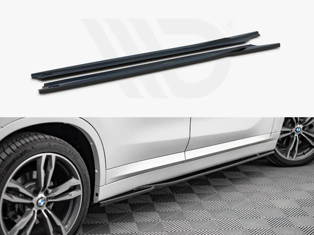 Side Skirts Diffusers Bmw X1 M-Pack F48 (2015-2019) 1