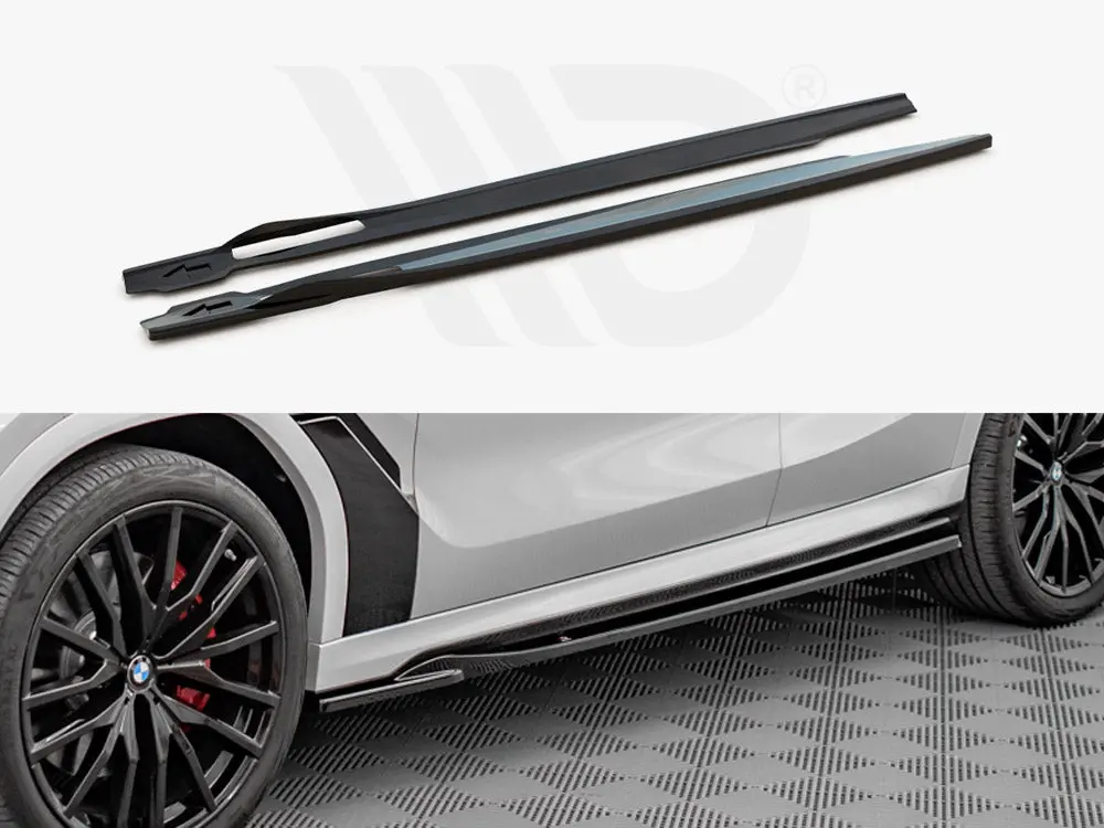 Side Skirts Diffusers Bmw X6 M-Pack G06 / X6 M F96 1