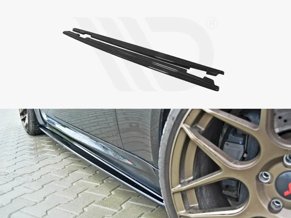 Maxton Design Side Skirts Splitters Bmw M6 E63 (2005-2010) 1