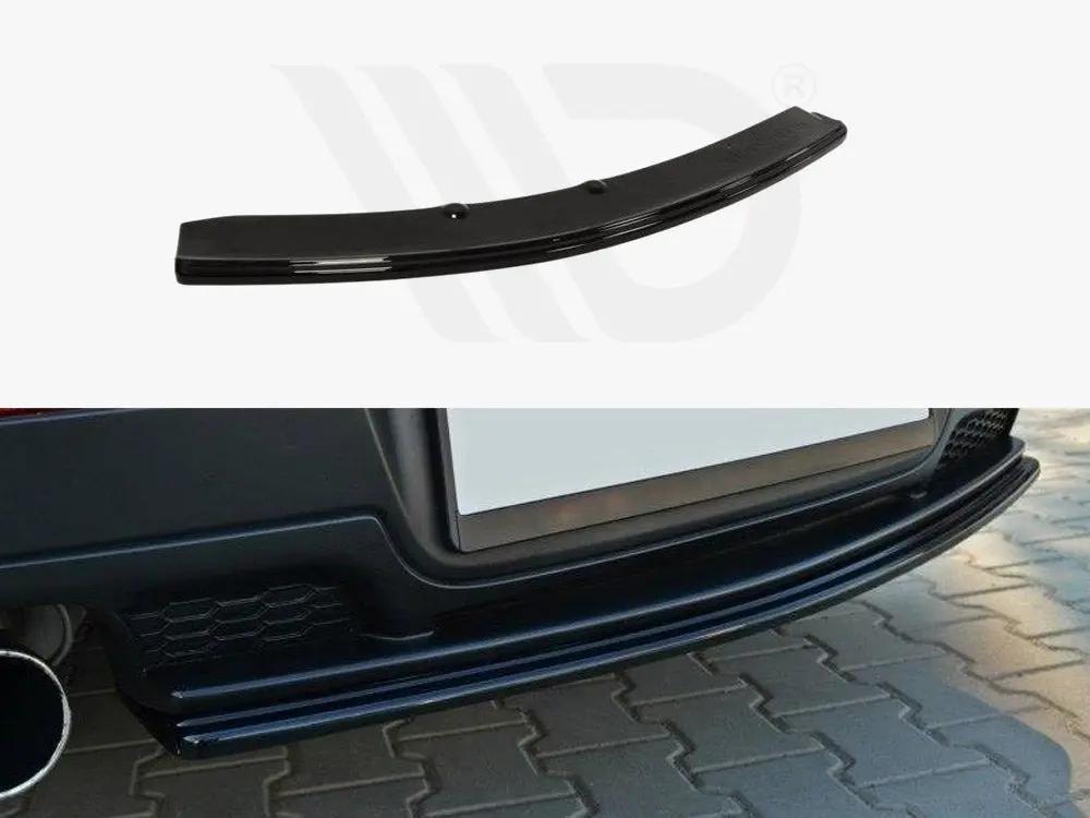 Central Rear Splitter Mazda 3 Mps Mk1 Preface (Without Vertical Bars) 1