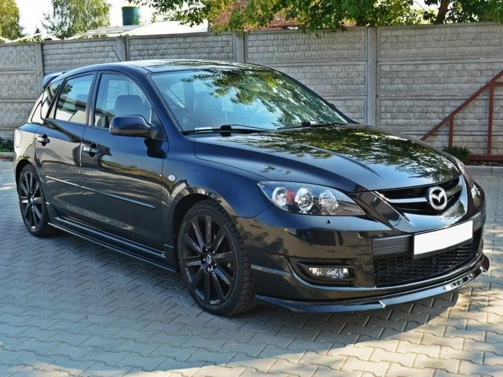 Maxton Design Side Skirts Diffusers Mazda 3 Mps Mk1 (Preface) 2