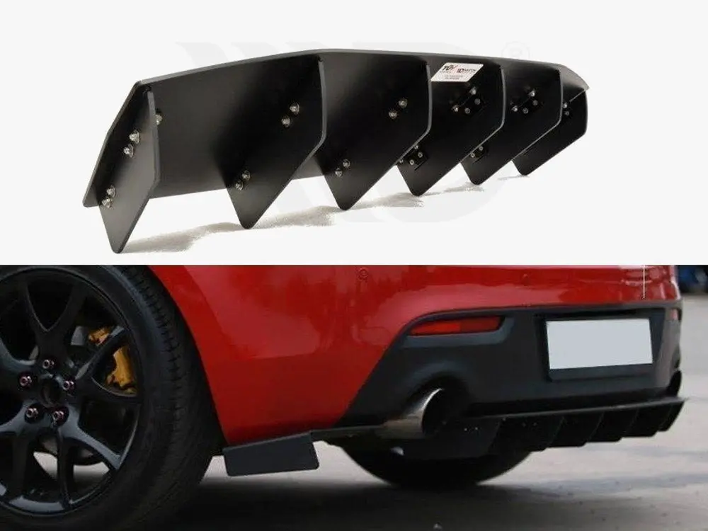 Rear Diffuser Mazda 3 Mk2 Mps 1