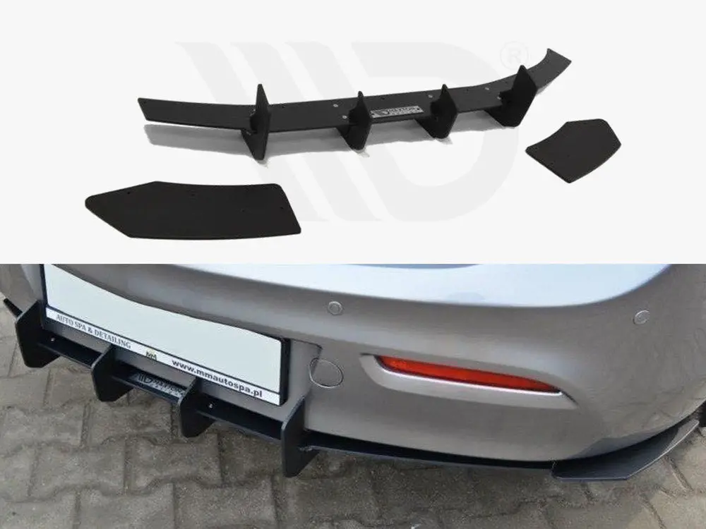Mazda 3 Mk2 Sport (Preface) Rear Diffuser & Rear Side Splitters 1