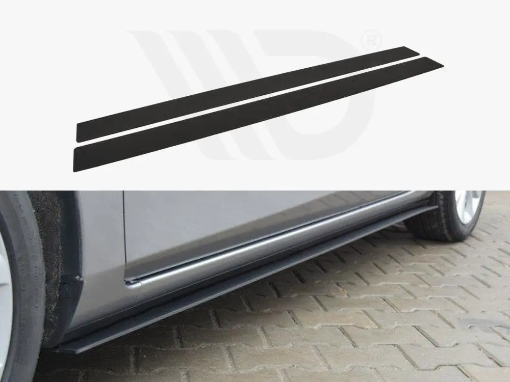 Racing Side Skirts Diffusers Mazda 3 Mk2 Sport (Preface) 1