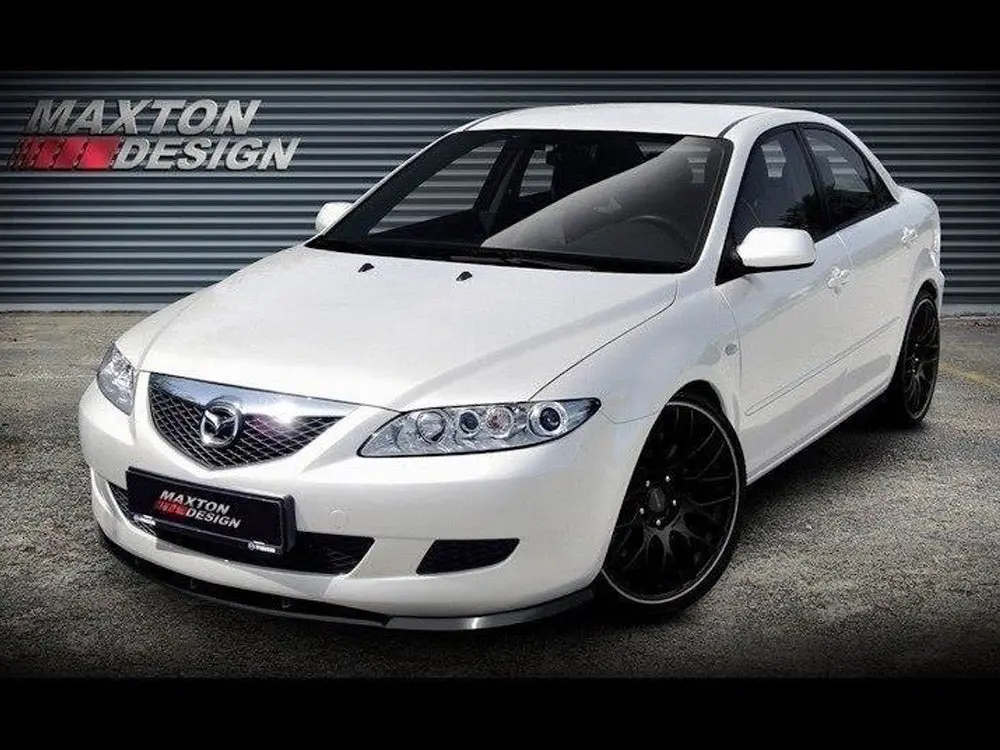 Maxton Design Front Splitter Mazda 6 Mk1 Preface Model (2002-2005) 1
