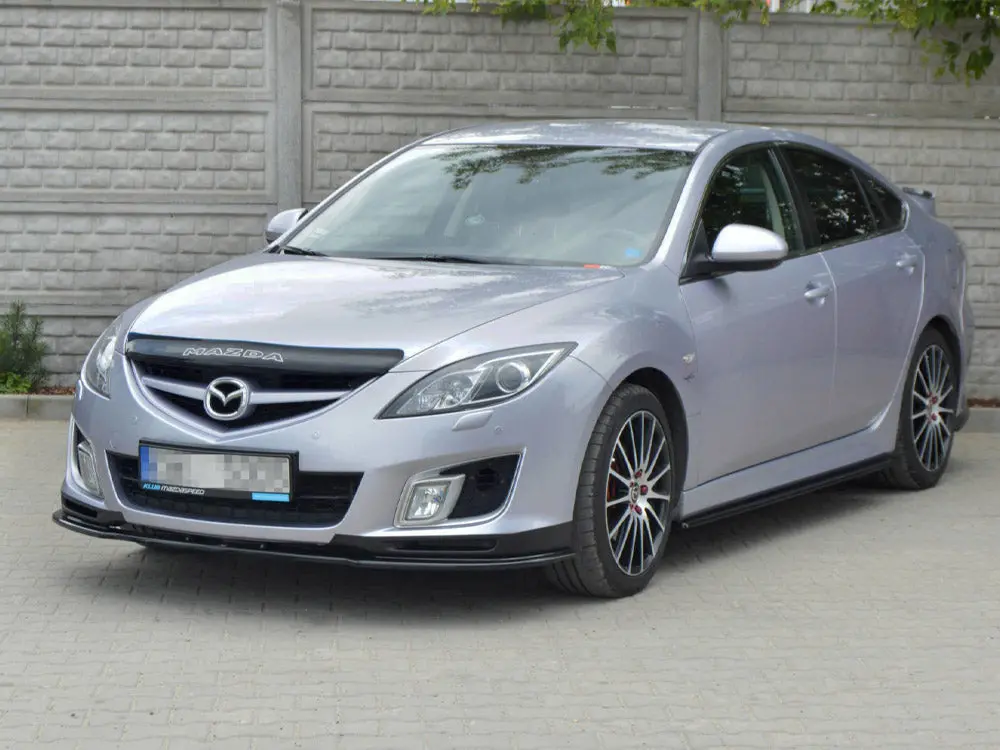 Maxton Design Front Splitter Mazda 6 Mk2 Sport Hatch (Gh-Series) Pre-Facelift (2008-2010) 2