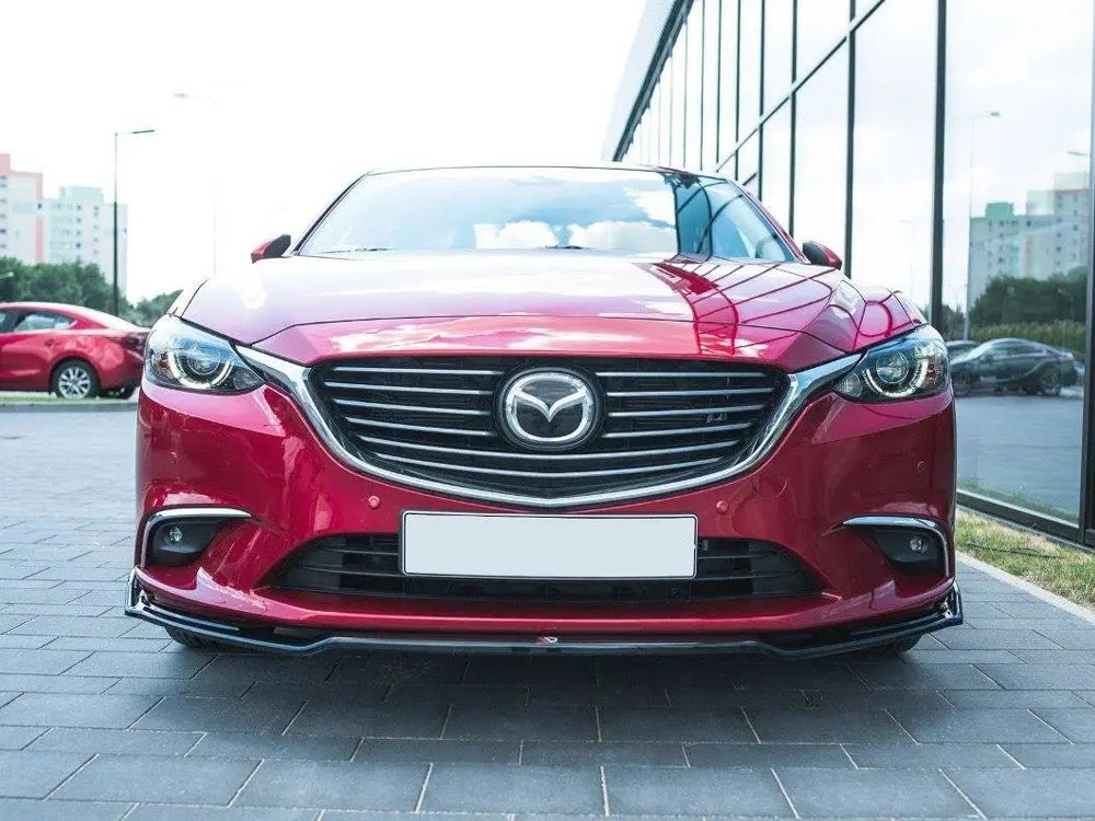 Maxton Design Front Splitter V.2 Mazda 6 Gj (Mk3) Facelift (2014-2017) 1