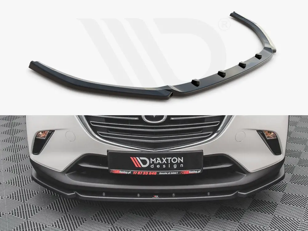 Front Splitter V2 Mazda Cx-3 (2015-) 1