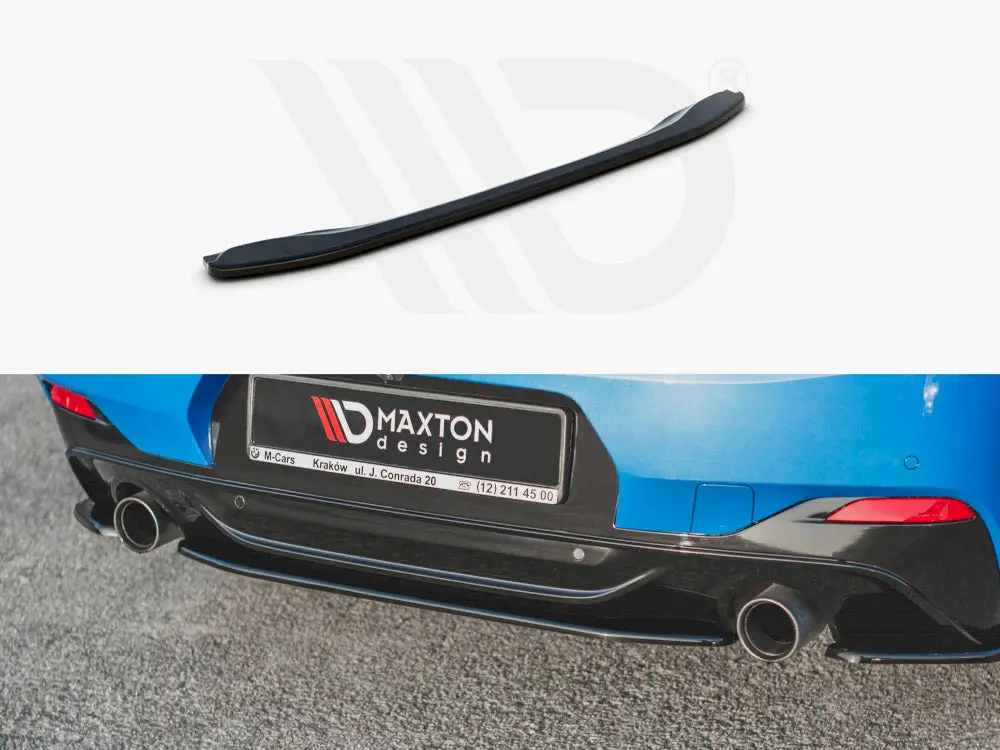 Central Rear Splitter Bmw X2 F39 M Sport 1