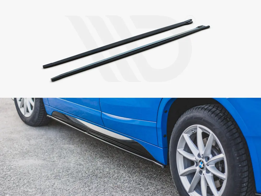 Maxton Design Side Skirt Diffusers Bmw X2 F39 M Sport 1