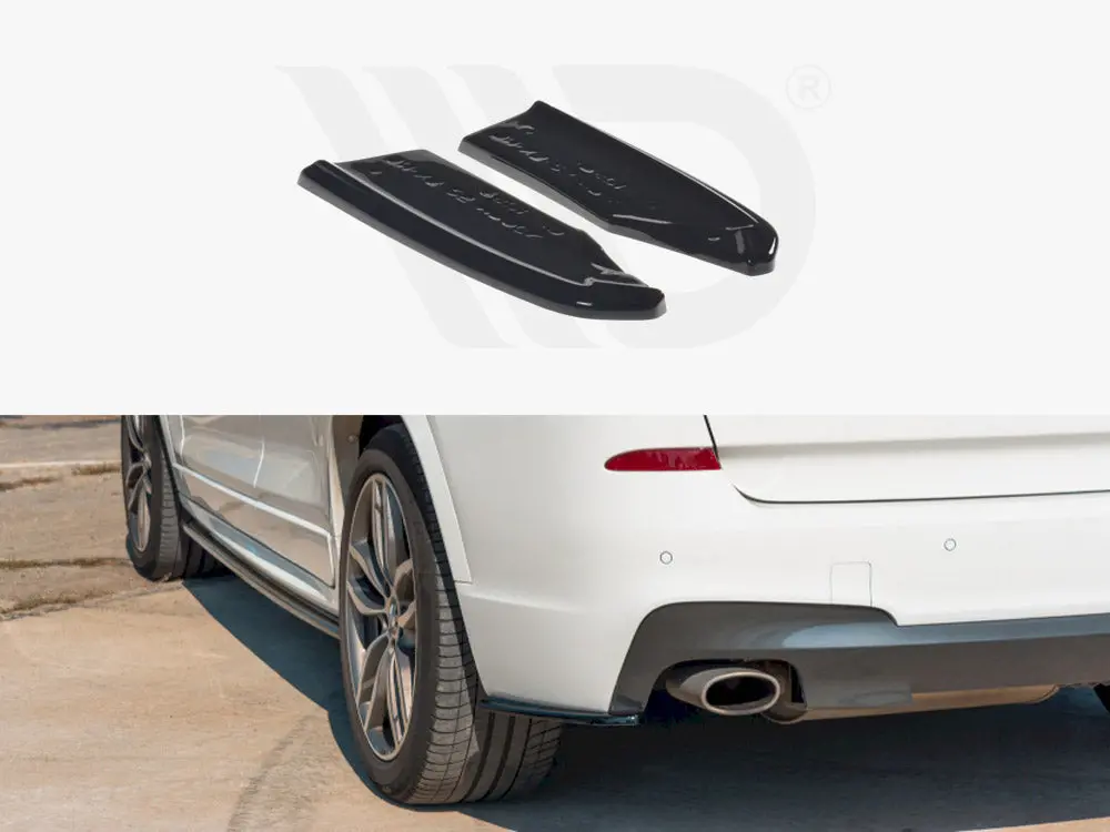 Maxton Design Rear Side Splitters Bmw X3 F25 M-Pack Facelift (2014-2017) 1