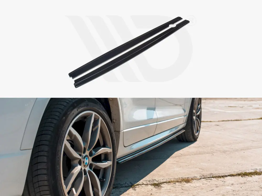 Maxton Design Side Skirts Diffusers Bmw X3 F25 M-Pack Facelift (2014-2017) 1