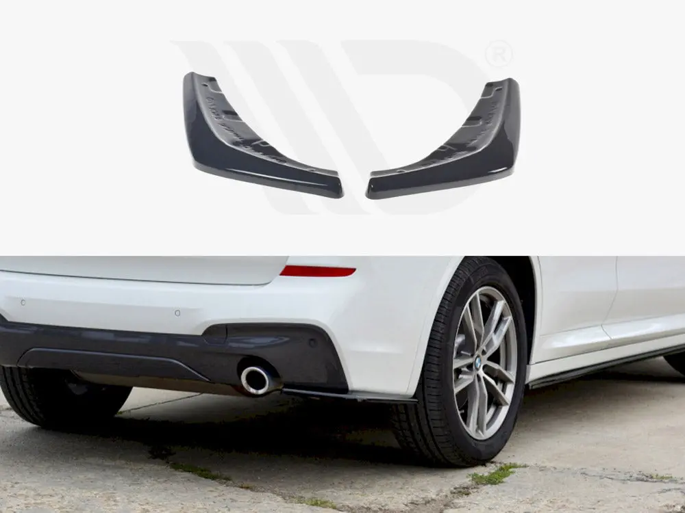 Maxton Design Rear Side Splitters Bmw X3 G01 M-Pack 1