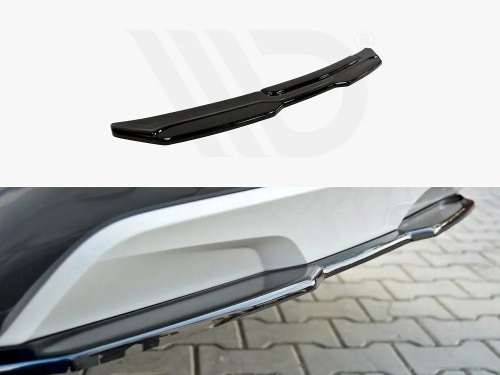 Central Rear Splitter Bmw X4 M-Sport 1
