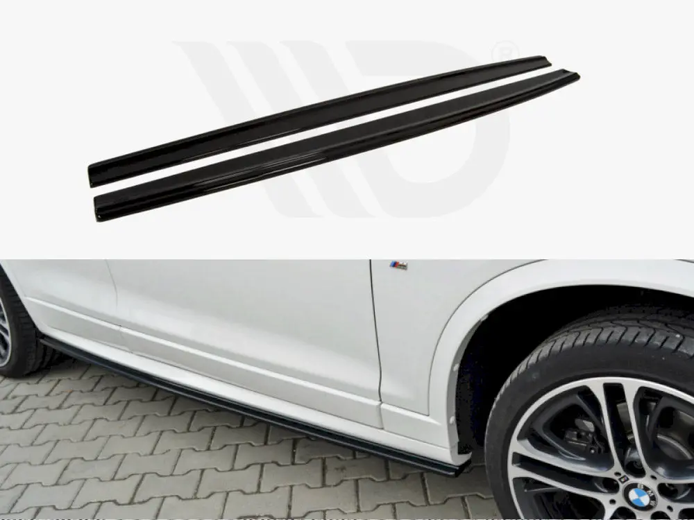 Side Skirts Diffusers Bmw X4 M-Pack 1