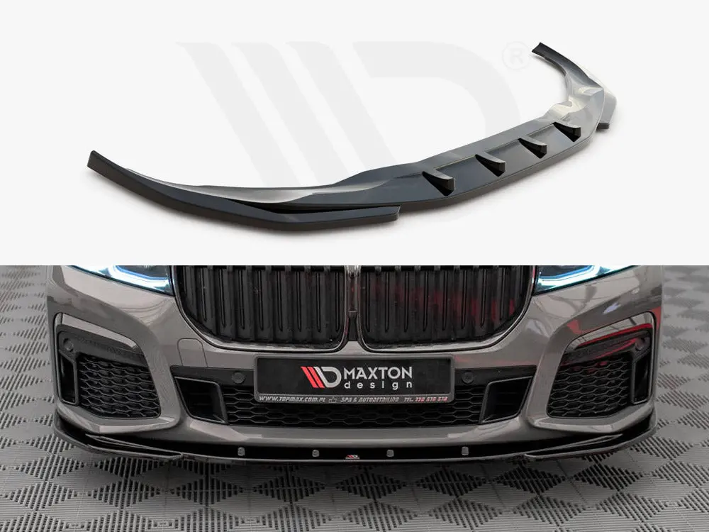 Maxton Front Splitter V.1 Bmw 7 G11 M-Pack Facelift (2019-) 1