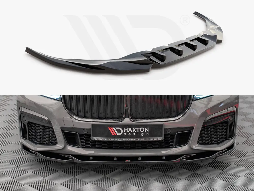 Maxton Front Splitter V.2 Bmw 7 G11 M-Pack Facelift (2019-) 1