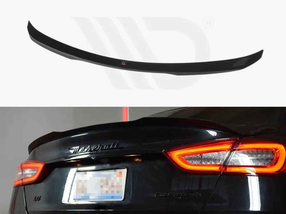 Maxton Design Boot Lid Extension Cap Maserati Quattroporte Mk6 Pre-Facelift (2013-2016) 1