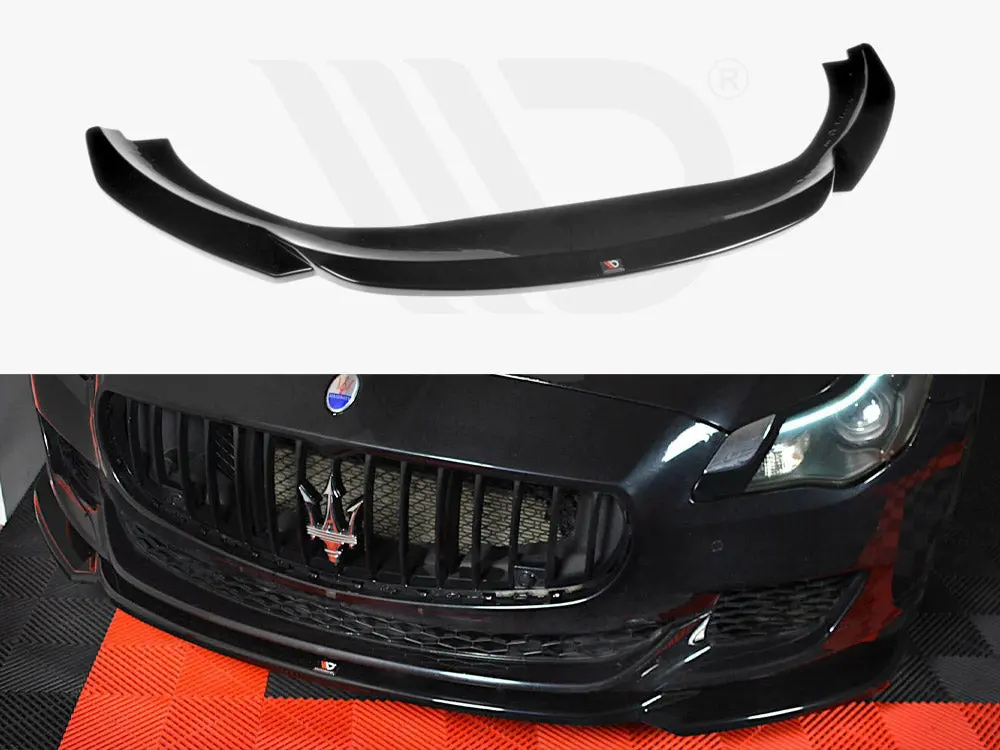 Maxton Design Front Splitter Maserati Quattroporte Mk6 Pre-Facelift (2013-2016) 1