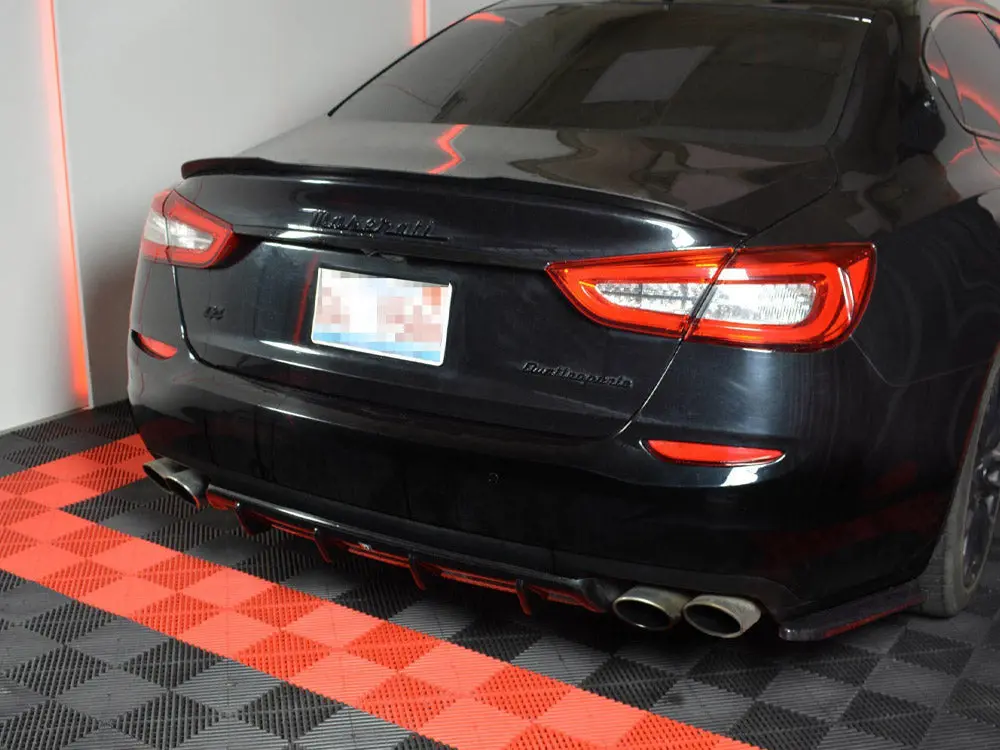 Maxton Design Rear Side Splitters Maserati Quattroporte Mk6 Pre-Facelift (2013-2016) 2