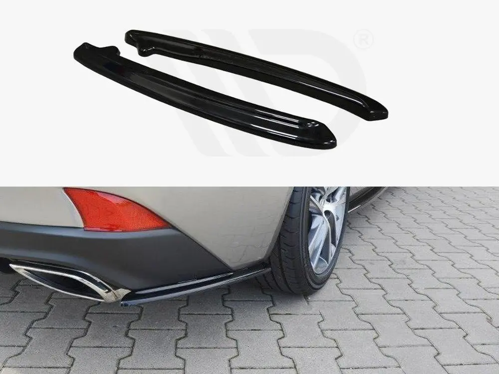 Maxton Design Rear Side Splitters Lexus Is Mk3 Facelift T 1