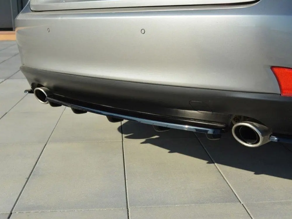 Maxton Design Central Rear Splitter (Vertical Bars) Lexus Is Mk3 T 1